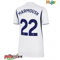Camiseta Tottenham Hotspur Omar Marmoush #22 Primera Equipación para mujer 2026-27 manga corta
